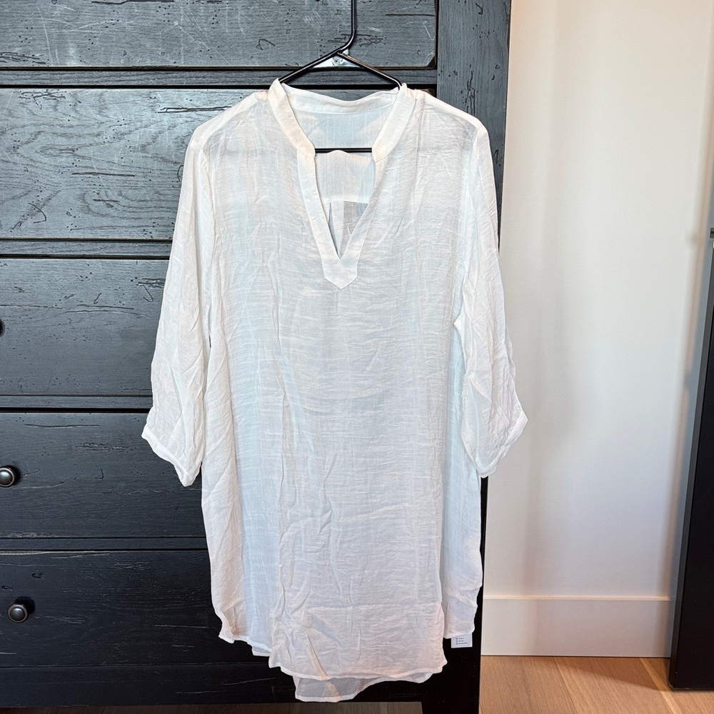 Cupshe White Swim Coverup